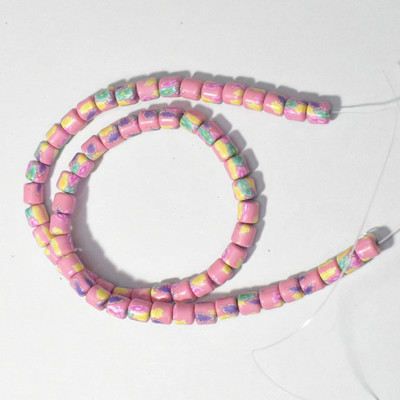 65 buc. 1/5strit7mm margele rotunde din argilă polimerică Chip Disk Distanțiere liberă Mărgele boho făcute manual pentru bijuterii DIY pentru realizarea de brățări