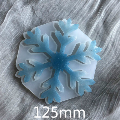 Super lijepi silikonski kalup za podmetač za pahuljice Napravite vlastiti čipkasti podmetač za pahuljice Kalup za podmetače Uređenje doma Zanatska umjetnost od smole