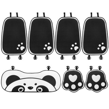 Νέο Cartoon Bear Four Seasons Universal Cool Pad Δημιουργικό προστατευτικό μαξιλάρι καθίσματος αυτοκινήτου Διακοσμητικά εσωτερικού αυτοκινήτου