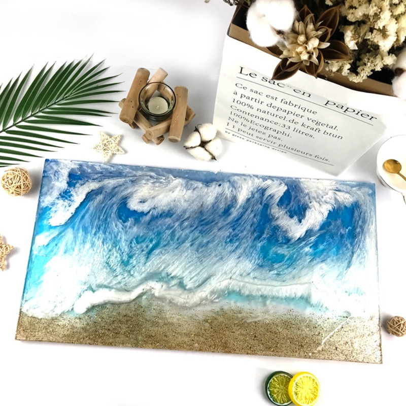 2022 Noua matriță din silicon pentru fabricarea mesei de rășină în formă de turnare în rășină, fabricarea de bijuterii