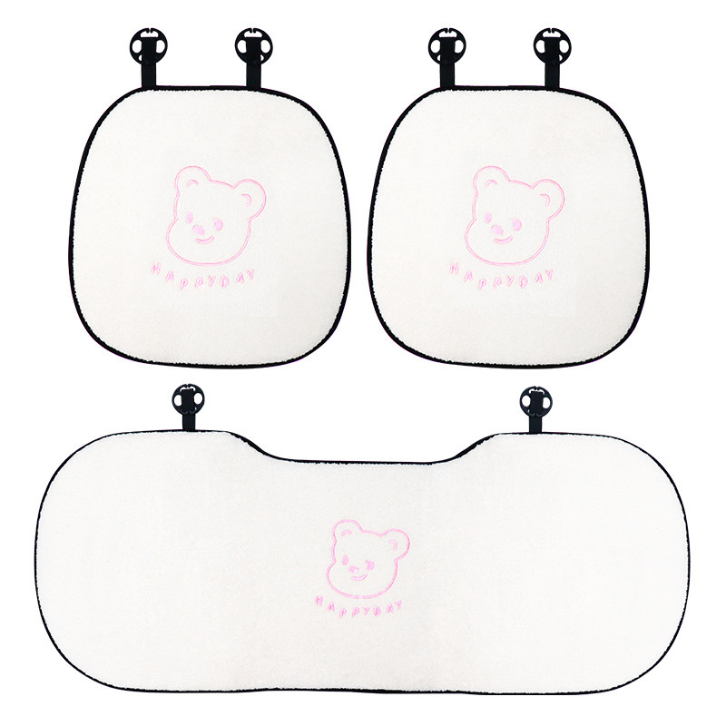 Novi dolazak iz 2022. Zimska plišana Four Seasons Ins slatka navlaka od janjeće vune Trodijelna navlaka za autosjedalicu Jastuk