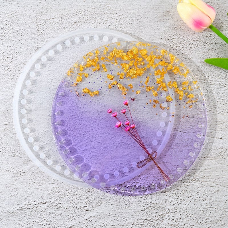 DIY kézzel készített táska kézműves kuplungtáska gyanta formák kör alakú táska készítés szilikon forma kézitáska epoxi öntőforma szerszám TOP
