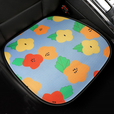 Nova vruća rasprodaja, ljetna četiri godišnja doba, univerzalna 3D prozračna mrežasta djevojka u obliku cvijeća, slatka oprema za sjedalo u unutrašnjosti automobila