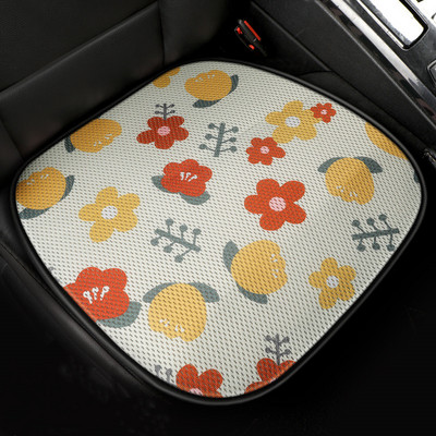 Nova vruća rasprodaja, ljetna četiri godišnja doba, univerzalna 3D prozračna mrežasta djevojka u obliku cvijeća, slatka oprema za sjedalo u unutrašnjosti automobila