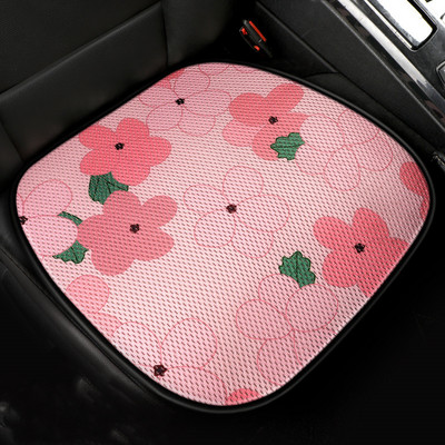 Nova vruća rasprodaja, ljetna četiri godišnja doba, univerzalna 3D prozračna mrežasta djevojka u obliku cvijeća, slatka oprema za sjedalo u unutrašnjosti automobila