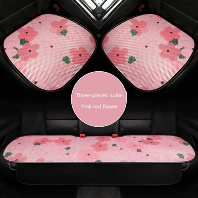 Nova vruća rasprodaja, ljetna četiri godišnja doba, univerzalna 3D prozračna mrežasta djevojka u obliku cvijeća, slatka oprema za sjedalo u unutrašnjosti automobila