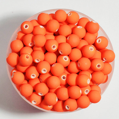 DIY8mm50/100/200pcs κοσμήματα χάντρες αξεσουάρ πανδώρα βραχιόλι σπόροι χάντρες γούρι για βραχιόλια Ζελέ χάντρες γυάλινες χάντρες