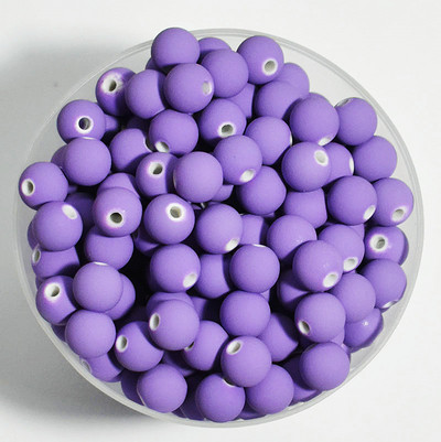 DIY8mm50/100/200pcs κοσμήματα χάντρες αξεσουάρ πανδώρα βραχιόλι σπόροι χάντρες γούρι για βραχιόλια Ζελέ χάντρες γυάλινες χάντρες