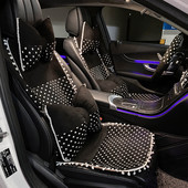 Novodošli crtani točkasti jednostavni modni ukrasi interijera automobila Udoban naslon automobila Navlaka za jastuk stražnjeg sjedala