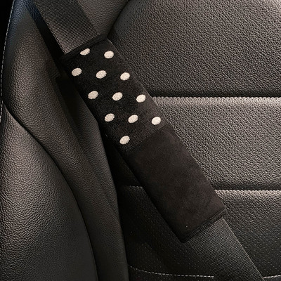 Novodošli crtani točkasti jednostavni modni ukrasi interijera automobila Udoban naslon automobila Navlaka za jastuk stražnjeg sjedala