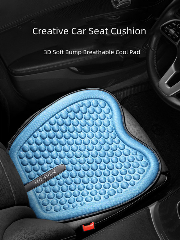 Új 3D Soft Bump autósülés párna Summber Cool Pad Four Seasons Universal Goddess üléspárna huzat