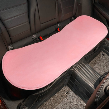Нова автомобилна възглавница за отопление Зимни плюшени Ins Мода Розова топла калъфка за възглавница за столче за кола Аксесоари за интериора на автомобила