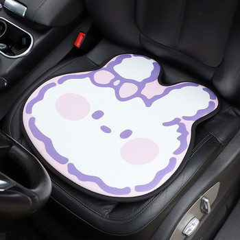 2021 Νέο Ice Silk Summer Cool Cartoon Rabbit χωρίς γουλιά Κάλυμμα για πισινό αυτοκινήτου Four Seasons Universal χαλάκι καθίσματος αυτοκινήτου
