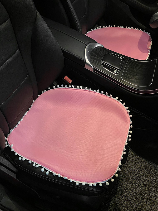 2021 New Fashion Simple Fashion Ice Silk Summer Három darabos autóülés védőpárna autóbelső kellékek