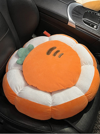 Cartoon βελούδινο πολυλειτουργικό μαξιλάρι μέσης Lady Heightening Seat Cushion Διακοσμήσεις εσωτερικού αυτοκινήτου