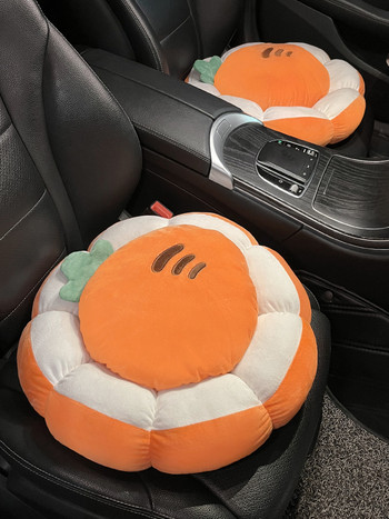 Cartoon βελούδινο πολυλειτουργικό μαξιλάρι μέσης Lady Heightening Seat Cushion Διακοσμήσεις εσωτερικού αυτοκινήτου