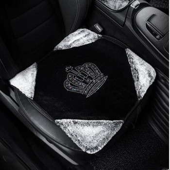 Godness зима есен корона серия плюшена мода висок клас универсално покритие за волан дамска седалка за кола калъфка за възглавница интериор
