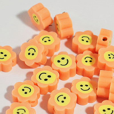 DIY10mm30/50/100kom Mix voćne glinene perle od polimerske gline limun grožđe jabuka jagoda razmaknice perle za izradu narukvice ogrlice