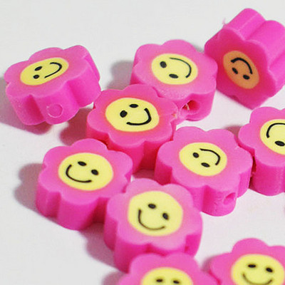 DIY10mm30/50/100kom Mix voćne glinene perle od polimerske gline limun grožđe jabuka jagoda razmaknice perle za izradu narukvice ogrlice