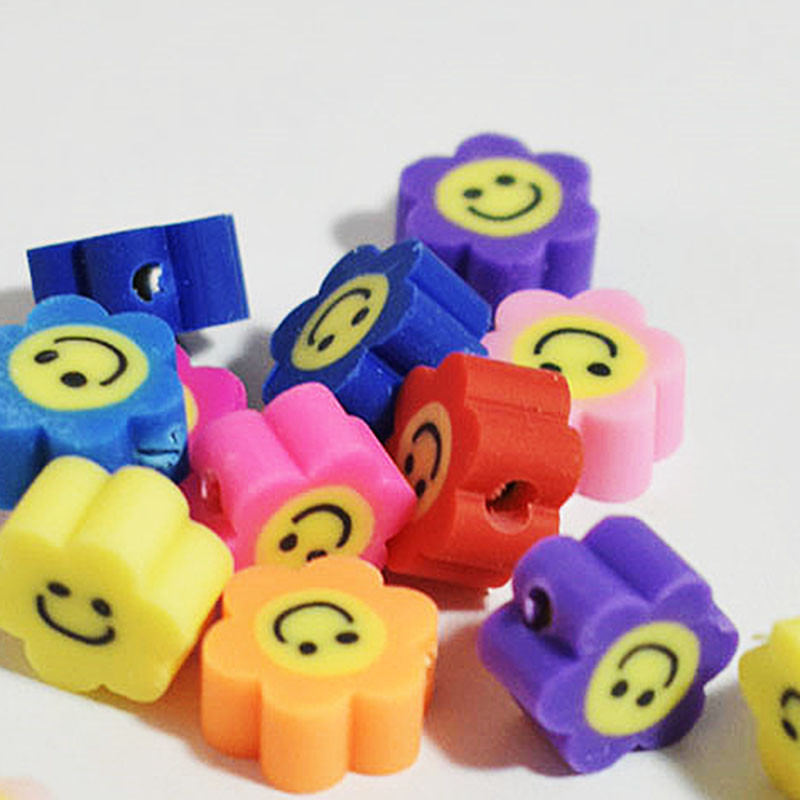 DIY10mm30/50/100kom Mix voćne glinene perle od polimerske gline limun grožđe jabuka jagoda razmaknice perle za izradu narukvice ogrlice