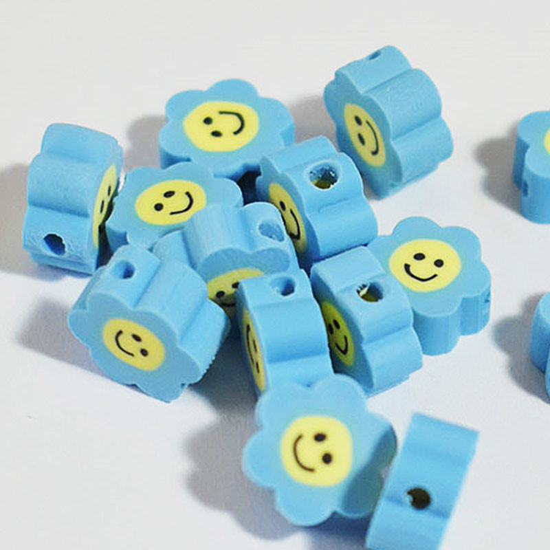 DIY10mm30/50/100kom Mix voćne glinene perle od polimerske gline limun grožđe jabuka jagoda razmaknice perle za izradu narukvice ogrlice