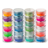 Неонов фосфорен пигмент Комплект прах Перлена слюда на прах Флуоресцентен блясък за нокти Епоксидна смола Багрило Перлен пигмент DIY Jewelry Craf