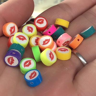 DIY30/50/100db 10 mm-es karkötő nőknek ábécé gyöngyök üveggyöngyök ékszerkészítéshez varázslatok karkötő készítéshez خرز
