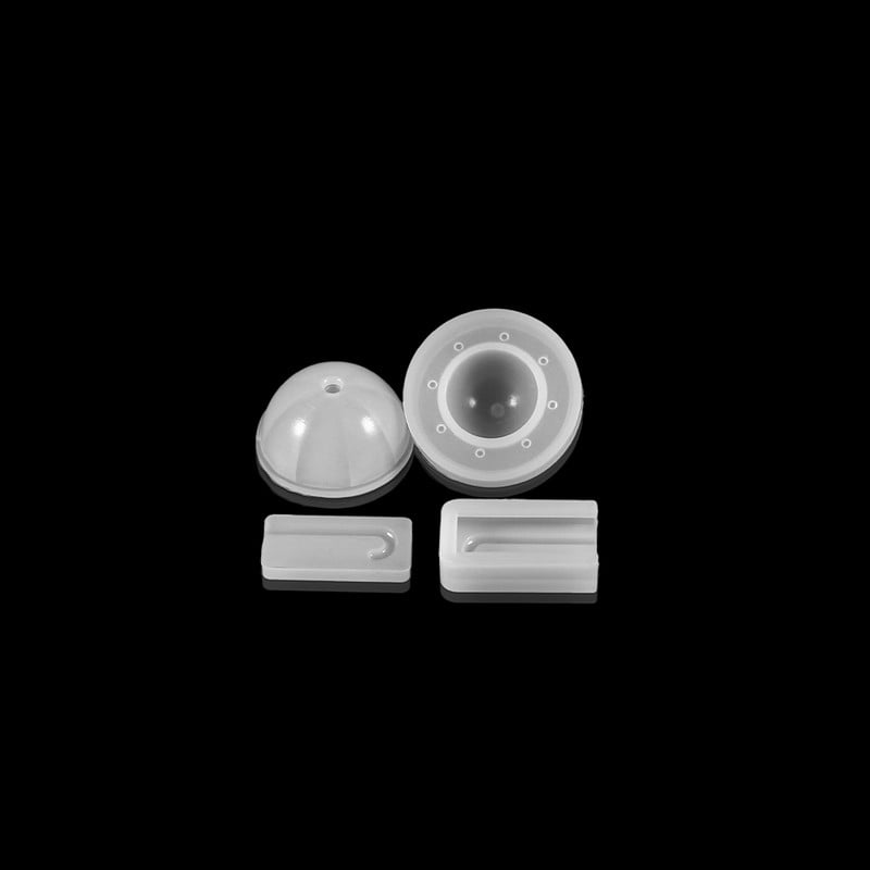 1Szett 3D esernyőgyanta bűbáj formák UV gyanta ékszer folyékony szilikon forma fülbevaló kulcstartó medál forma barkács ékszer készítéshez