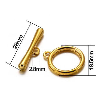 10/20 σετ/παρτίδα Μεταλλικά OT Toggle Clasps Hooks Connectors For DIY βραχιόλι Κολιέ Κοσμήματα Ευρήματα Κατασκευή αξεσουάρ Προμήθειες