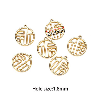 10db piros kínai stílusú medál kiváló minőségű téglalap Best Wishes címke Zománc Charm Diy fülbevaló ékszer kiegészítők