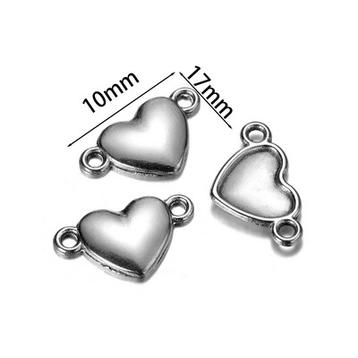5-10db Charms Lovely Butterfly Heart Charm Antik ezüst színű medálok barkácsolás, kézzel készített tibeti ékszerek keresése