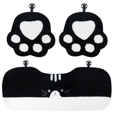 2022. Novi crtani plišani topli mekani Four Seasons univerzalni jastuk za autosjedalicu Ukrasi za unutrašnjost automobila Slatki