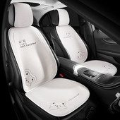 2022 Bijeli Four Seasons Univerzalni pamuk laneni medvjed, ženski modni protuklizni zaštitni jastuk za autosjedalicu Slatki