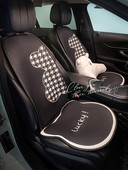 2022, novi crtić, slatka četiri godišnja doba, univerzalni ukrasi za unutrašnjost automobila od ledene svile, zaštitna navlaka za autosjedalicu