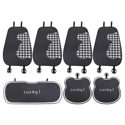 2022, novi crtić, slatka četiri godišnja doba, univerzalni ukrasi za unutrašnjost automobila od ledene svile, zaštitna navlaka za autosjedalicu