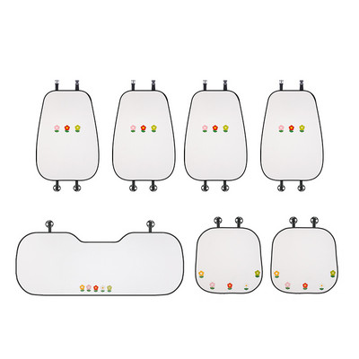 2022 Ljeto crtani cvijet Četiri godišnja doba Univerzalni zaštitni naslon za leđa Jastuk za autosjedalicu Slatka
