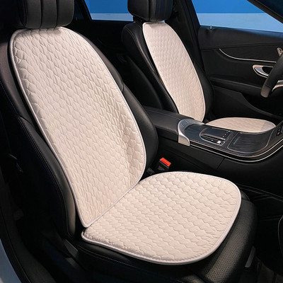 New Arrival Summer Four Seasons Kvėpuojanti Cool Cushion Ledinio šilko universalus automobilio sėdynės užvalkalas Creative Automobilinės sėdynės pagalvėlė