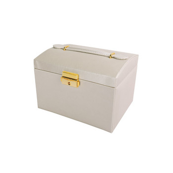 Collare Boxes and Packaging PU Δερμάτινη θήκη μακιγιάζ αποθήκευσης Jewelry Organizer Κουτιά δοχείων Καλλυντική θήκη OB005