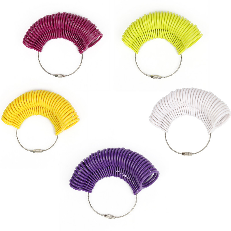 Profesionalno tražilo veličine prstena Trn Mjerač prstiju Plastični alati za mjerenje nakita Prsten trn Štap Set alata za nakit