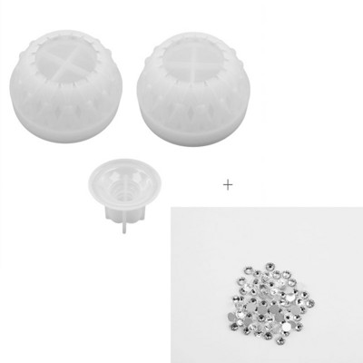 DIY epoxigyanta forma tojás alakú tárolódoboz gyémánt szerelem ékszerdoboz tároló doboz szilikon forma