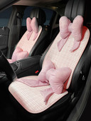 Novi Four Seasons univerzalni jastuk za sjedalo Cartoon Camellia Pamuk Lan Zaštitna ženska navlaka za autosjedalicu