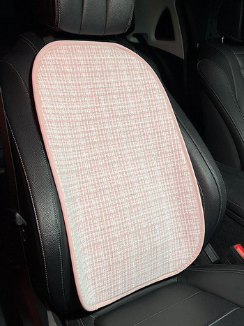 Νέο γυναικείο προστατευτικό κάλυμμα μαξιλαριού καθίσματος αυτοκινήτου Cartoon Four Seasons Universal Seat Cushion Camellia Cotton Flax