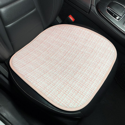 Novi Four Seasons univerzalni jastuk za sjedalo Cartoon Camellia Pamuk Lan Zaštitna ženska navlaka za autosjedalicu