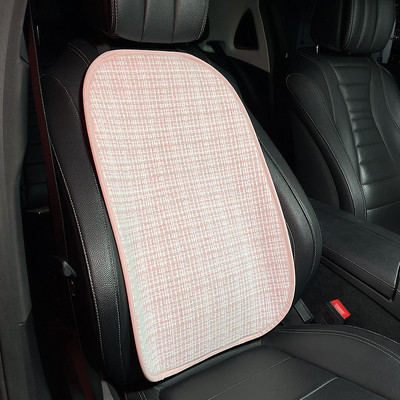 Novi Four Seasons univerzalni jastuk za sjedalo Cartoon Camellia Pamuk Lan Zaštitna ženska navlaka za autosjedalicu