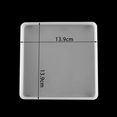 Geometric Heart Cloud Στρογγυλό Σχήμα σουβέρ Ρητίνη σιλικόνη Καλούπια χύτευσης για DIY Εποξειδική Ρητίνη Σουβέρ Δίσκος κοσμημάτων Εργαλεία