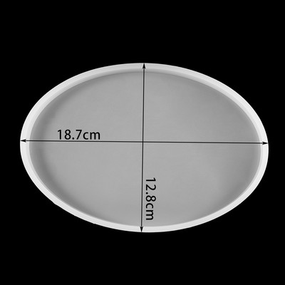 Geometric Heart Cloud Στρογγυλό Σχήμα σουβέρ Ρητίνη σιλικόνη Καλούπια χύτευσης για DIY Εποξειδική Ρητίνη Σουβέρ Δίσκος κοσμημάτων Εργαλεία