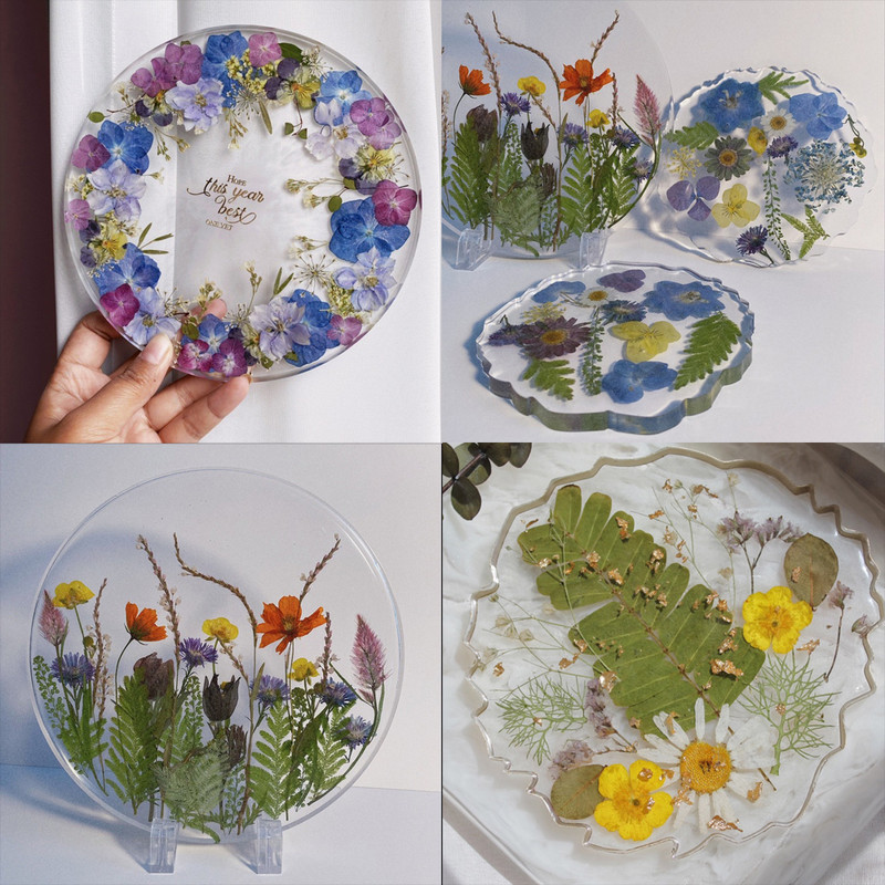 Geometric Heart Cloud Στρογγυλό Σχήμα σουβέρ Ρητίνη σιλικόνη Καλούπια χύτευσης για DIY Εποξειδική Ρητίνη Σουβέρ Δίσκος κοσμημάτων Εργαλεία