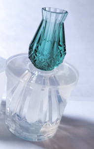 NOVI prozirni silikonski kalup smola od osušenog cvijeća ukrasni obrt DIY boca vaze kalup kalupi od epoksidne smole za nakit