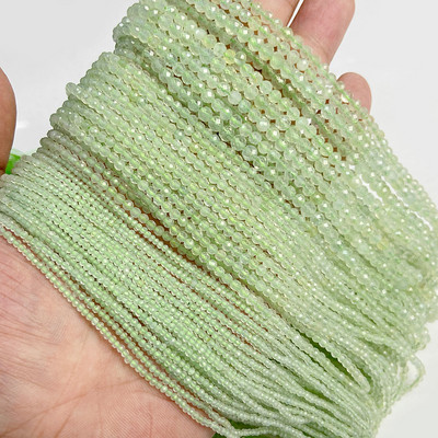 Perle od prirodnog granata Fasetirane kamene perle labave razmaknice perle 2/3/6 mm perle dragulja kamene perle za izradu nakita DIY narukvice ogrlica 15"