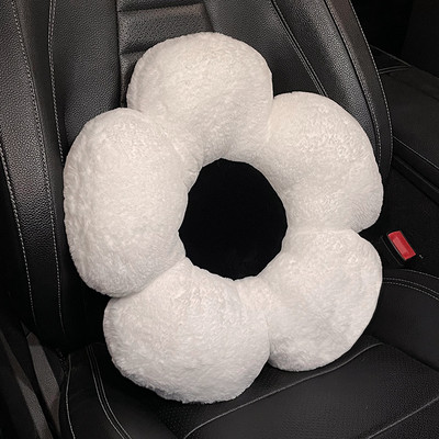 2022. Novi crtani cvijet Zimski pliš Four Seasons Univerzalna kreativna jednostavna modna navlaka za jastuk za autosjedalicu